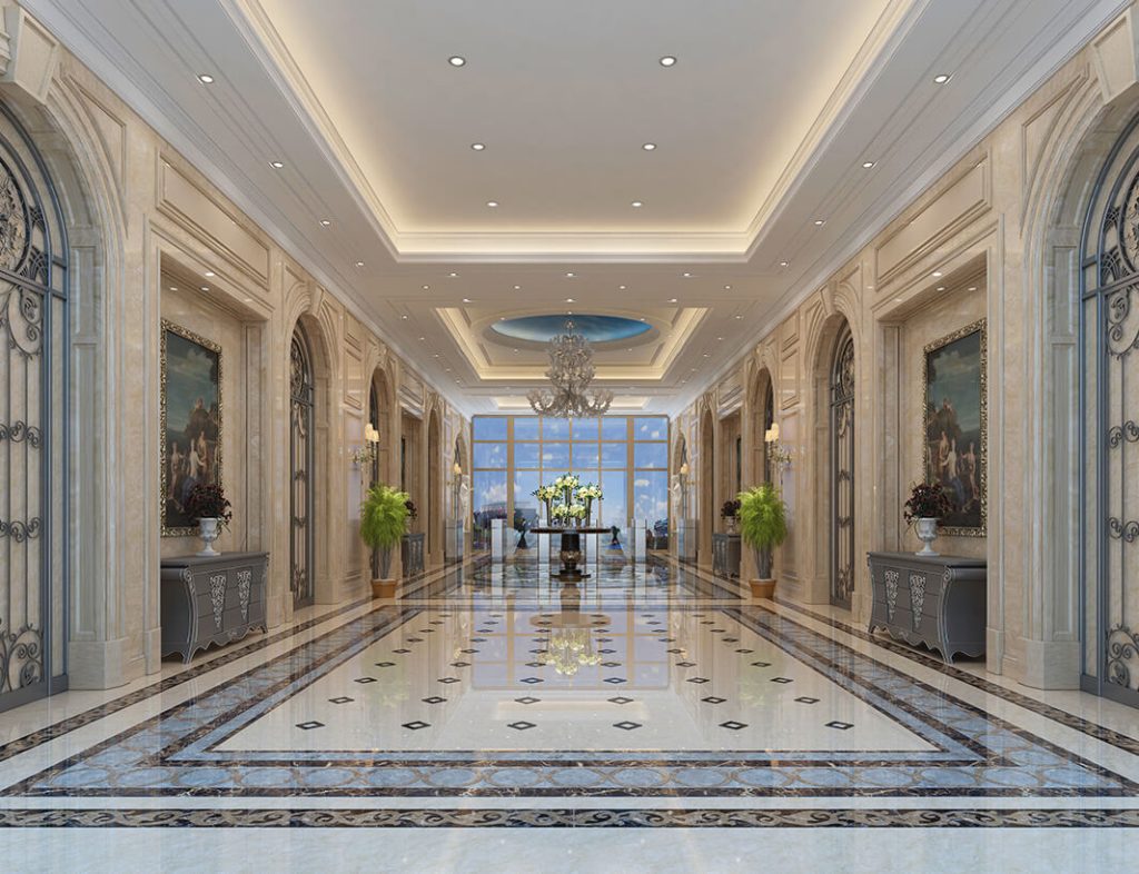 Image showcasing Luxury Villa Decorative Floors, Walls, Pillars And Other Shapes - Henan ...